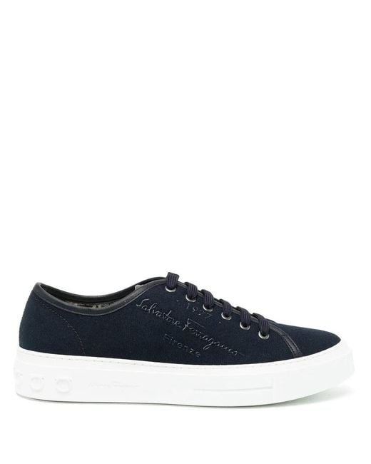 Ferragamo Blue Sneakers for men