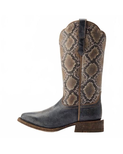 Ariat Black Frontier Farrah Western Boot