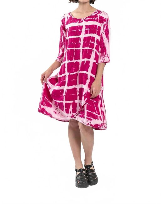 Cynthia Ashby Women's Pink Linen Sibby Dress