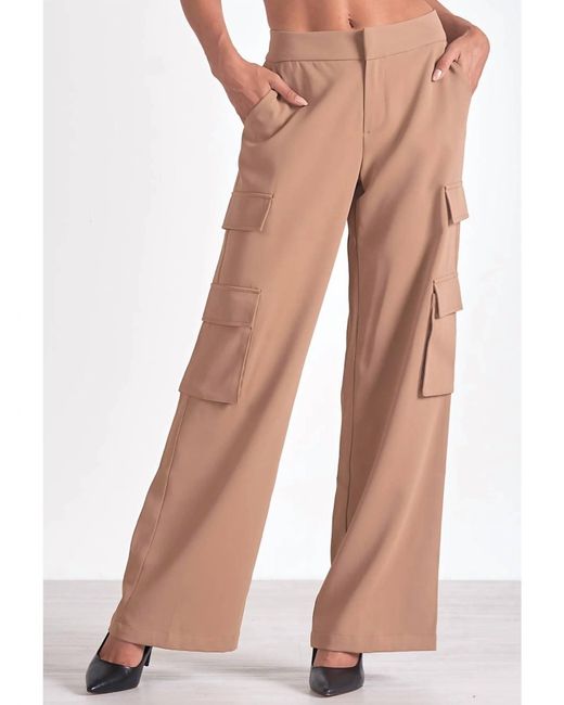 Elan Natural Cargo Pants