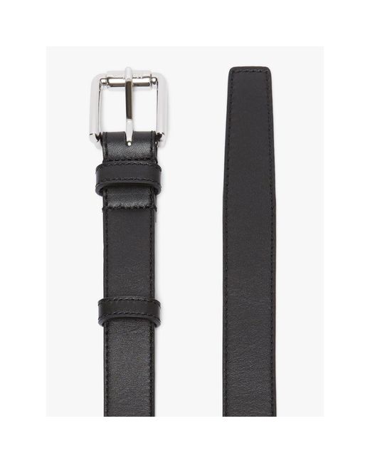 Max Mara Black Leather30Long
