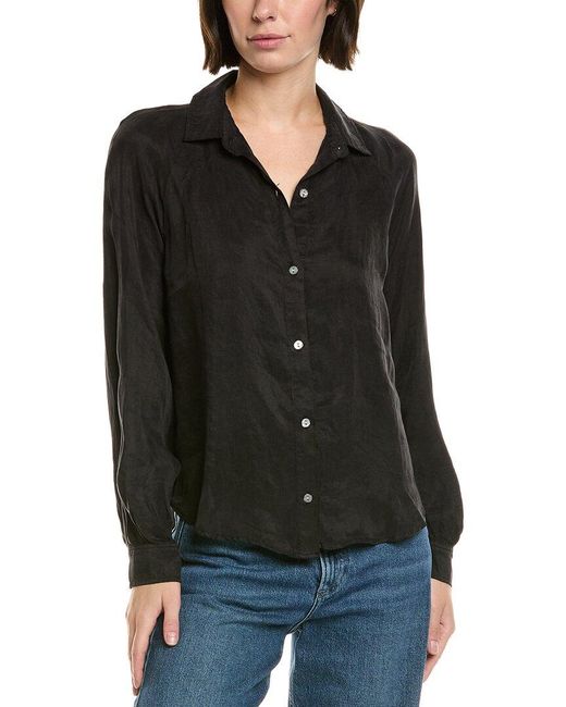 Bella Dahl Black Bishop Sleeve Shirt