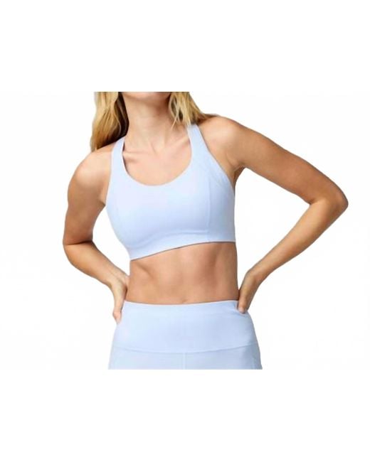 Brooks Blue Chaser Padded Bra