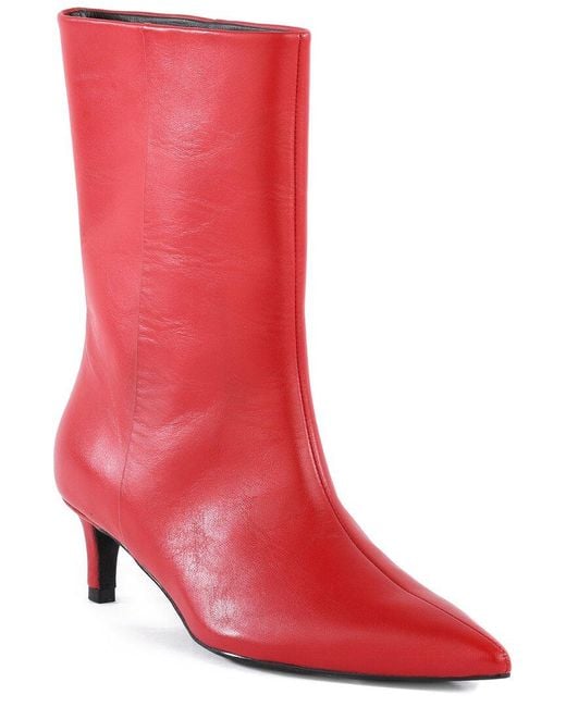 Seychelles Red Game Changer Leather Boot