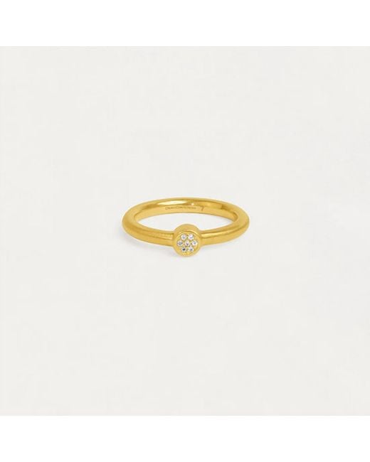 Dean Davidson Metallic Mirabeau Pave Stacking Ring