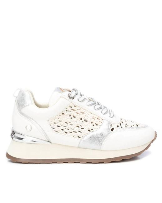 Xti White Trainer Sneakers