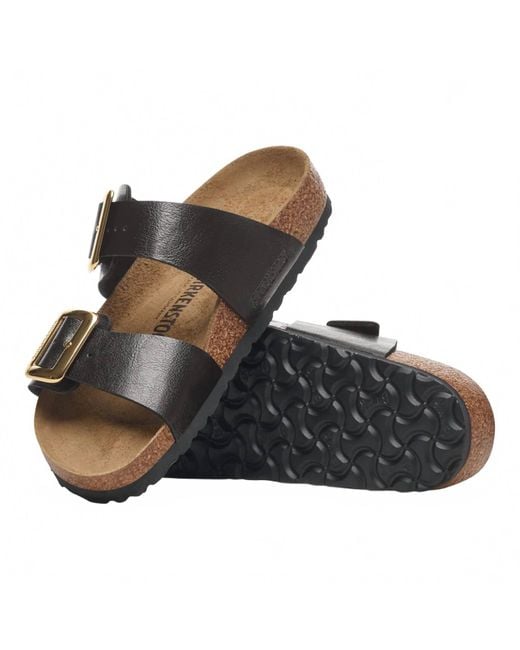 Birkenstock Black Sydney Luxe Buckle