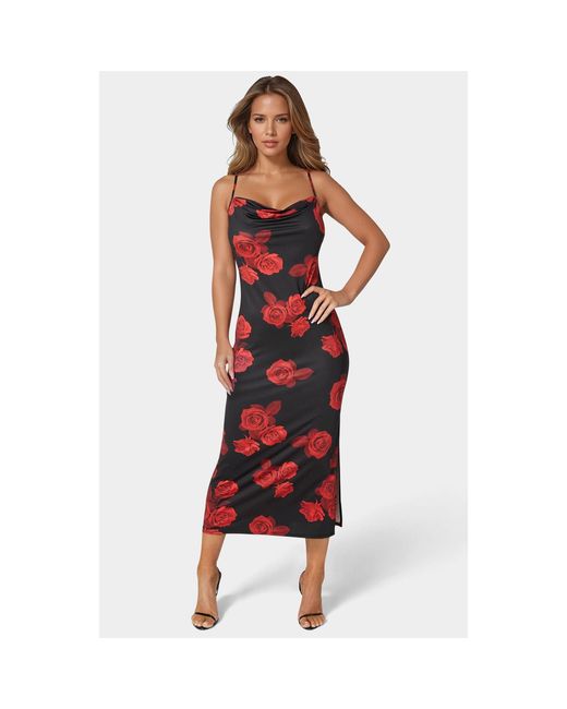 strapless open back dress DOTTIE SLIP DRESS main image 0
