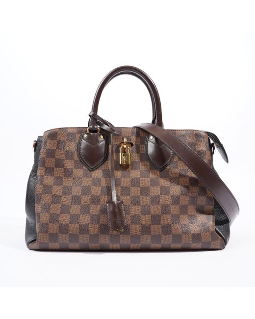 Louis Vuitton Brown Normandy Damier Ebene Coated Canvas Shoulder Bag