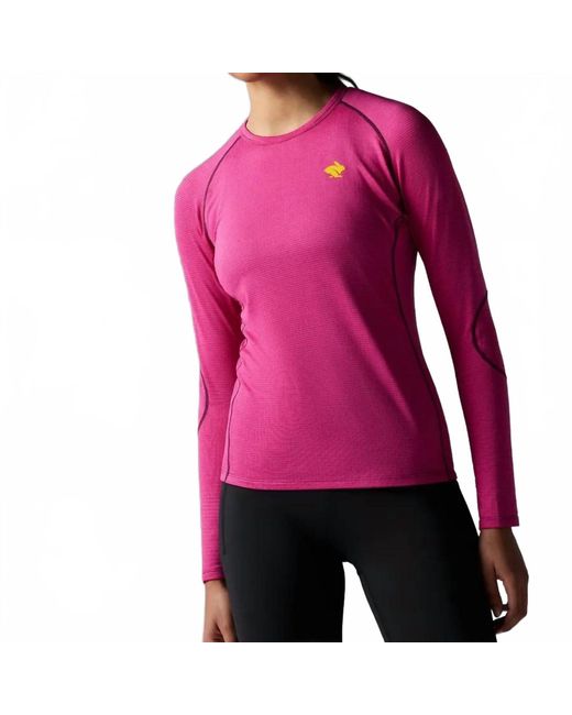 Rabbit Purple Layer One Long Sleeve Tee