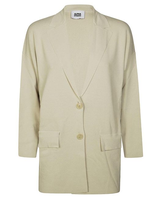Alpha Studio Natural Fluid Jacket