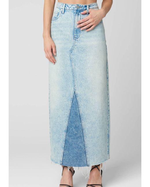 Blank NYC Blue Either Way Skirt
