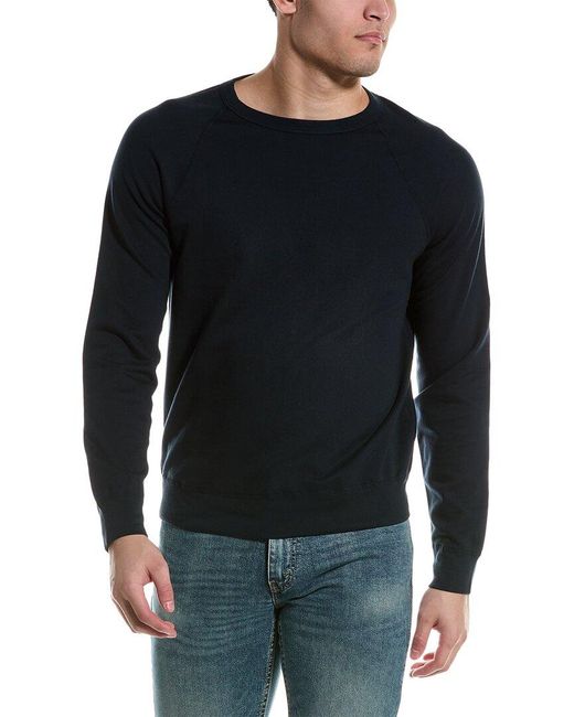 Save Khaki Black Fleece Crewneck Sweatshirt for men