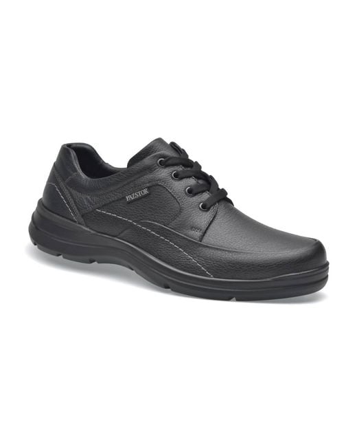 Pazstor Black Oxfords Gabriel for men