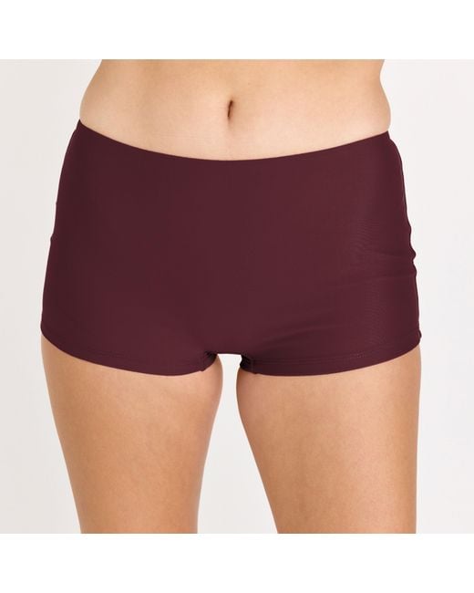 Calypsa Orange Boyshorts