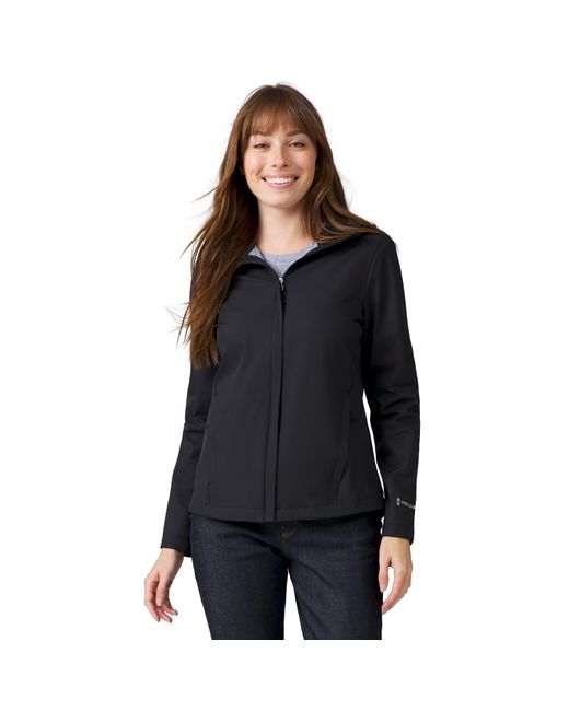 Free Country Black X2o Packable Rain Jacket