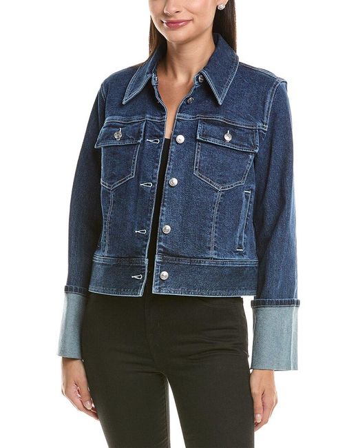 Cinq À Sept Blue Isaline Denim Jacket
