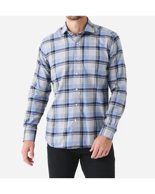 Peter Millar Blue Crown Crafted Ls Shirt for men