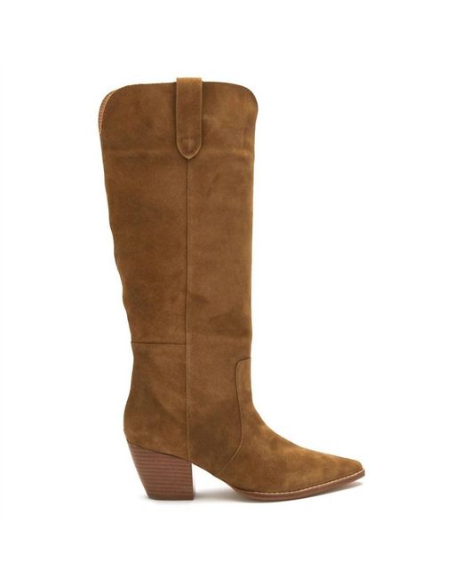 Matisse Stella Western Boots in Brown | Lyst