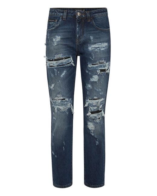 Philipp Plein Blue Boyfriend Statement