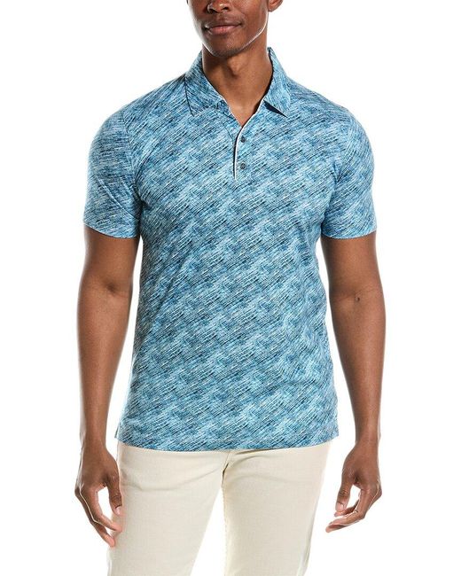 Raffi Blue Polo Shirt for men