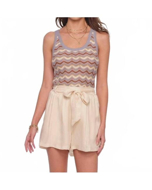 Heartloom Brown Allegra Tank Top