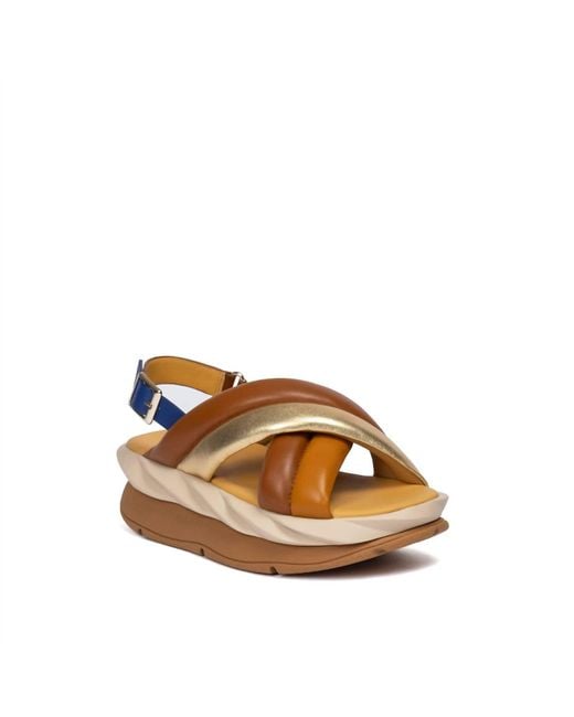 4Ccccees Brown Mellow Mela Sandal
