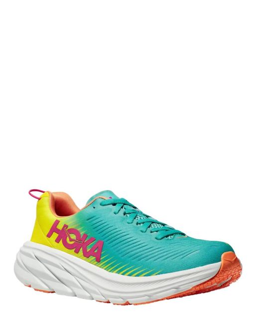 Hoka One One Green Rincon 3 Running Shoes for men