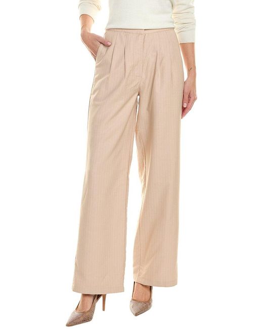 WeWoreWhat Natural Tailored Pant