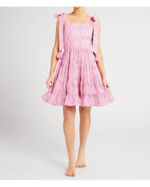 MILLE Kiara Dress In Pink Daisy
