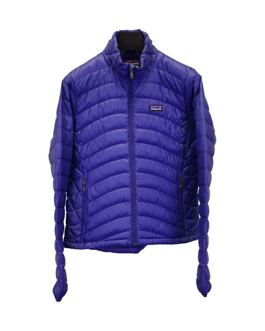 Patagonia Blue Padded Down Jacket