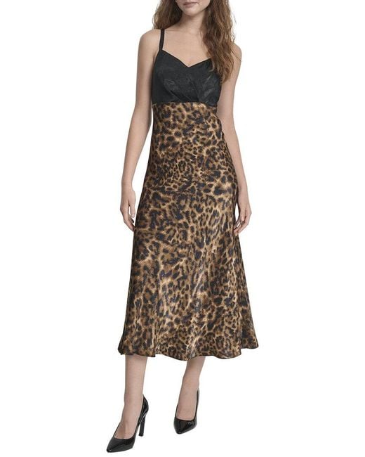 DKNY Brown Dress