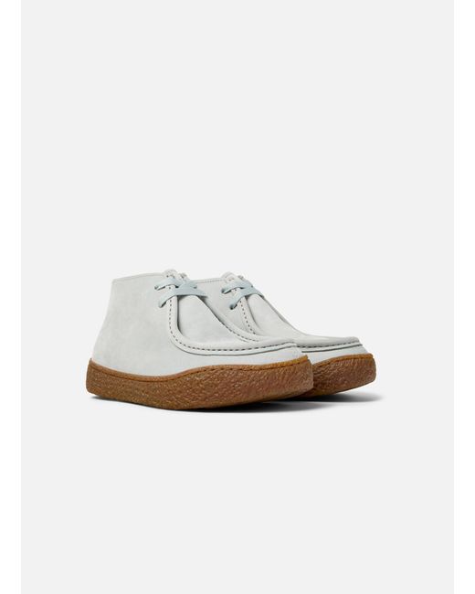 Camper White Ankle-Boot Peu Terreno