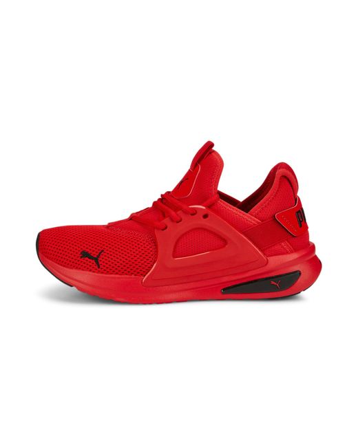 PUMA Red Softride Enzo Evo Running Shoes for men