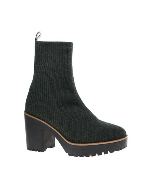 Chinese Laundry Black Garvey Chill Knit Boot