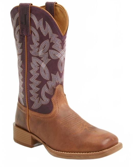 Justin Brown Ashtyn Square Toe Boot