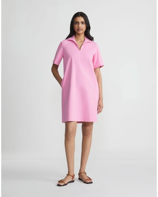 Lafayette 148 New York Pink Andie Dress