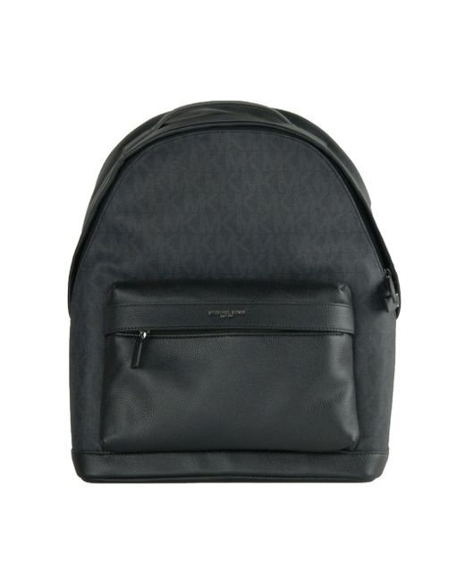 Michael Kors Black Leather Russel Backpack for men