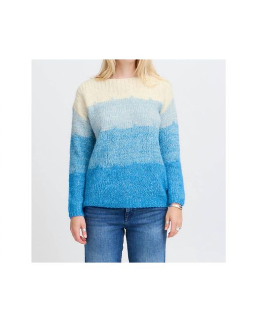Ichi Blue Ihlevone Sweater