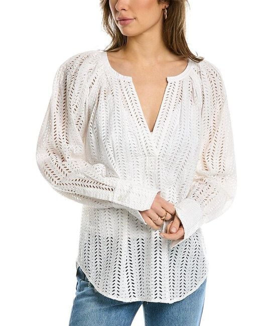 A.L.C. White Nomad Top