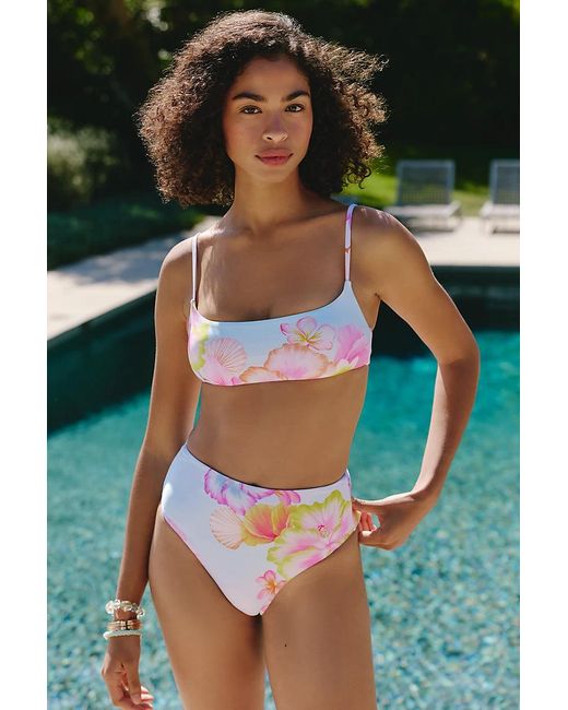 LSPACE Blue Soleil Bikini Bottoms