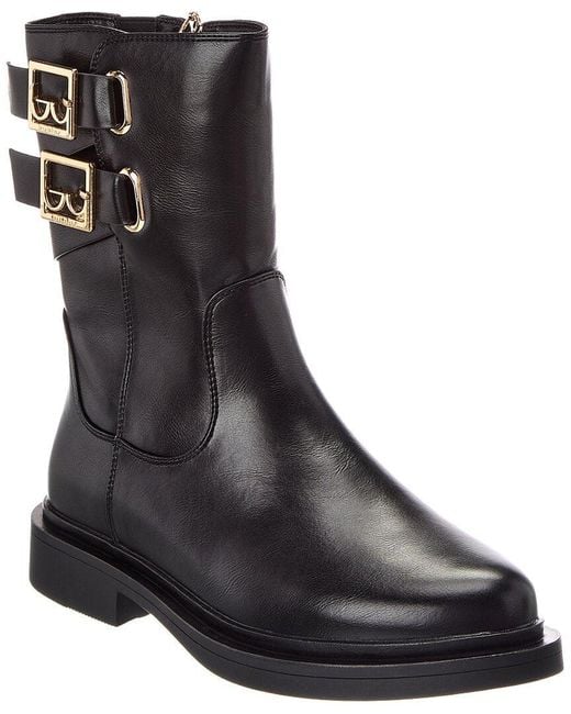 Byblos Black Leather Boot