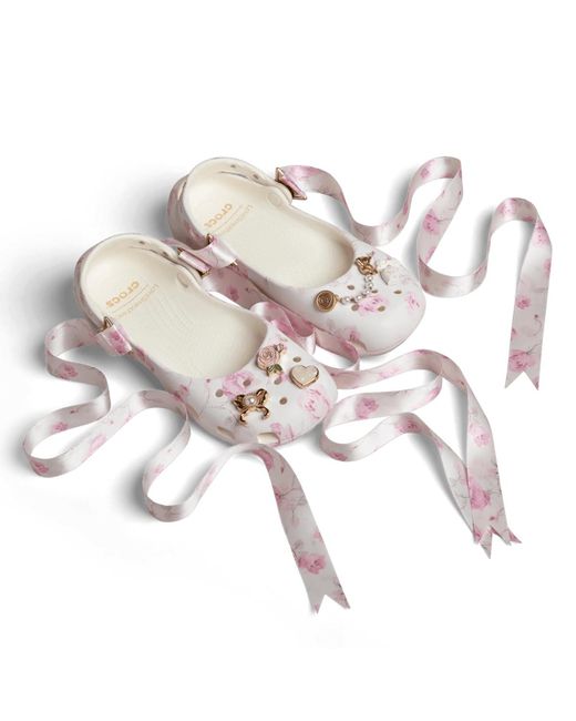 CROCSTM Metallic Loveshackfancy Classic Ballet Flat