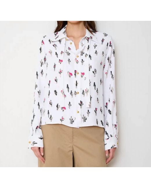 WE-AR4 White Academy Blouse Ii