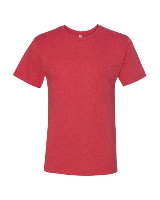 L.A.T Red Fine Jersey Tee for men