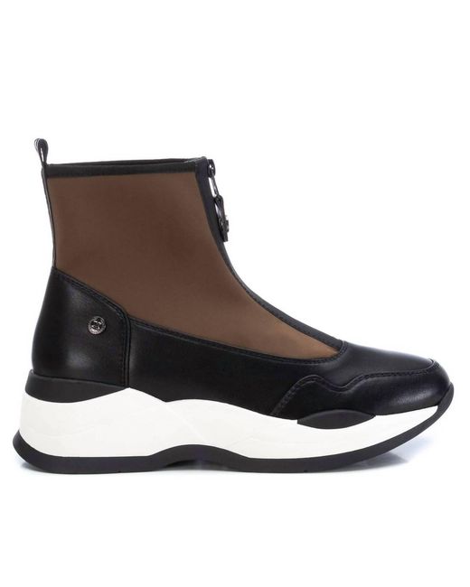 Xti Brown Sport Booties