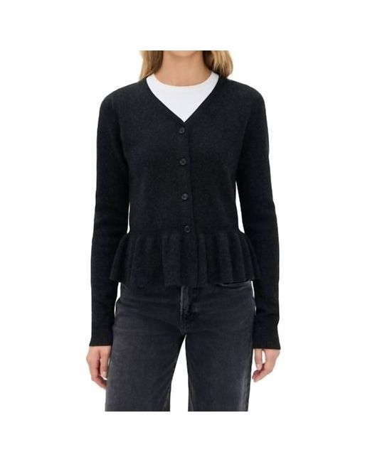 Kule Women's Black Bee Sweater Cardigan