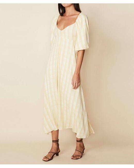 Faithfull The Brand - Valerie Linen Midi Dress