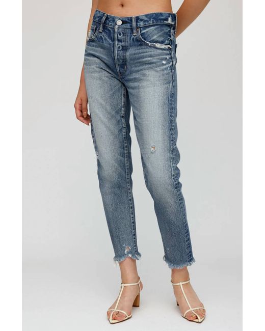 Moussy Blue Merry Tapered Jeans
