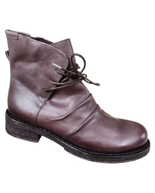 Eric Michael Purple Ursula Boots